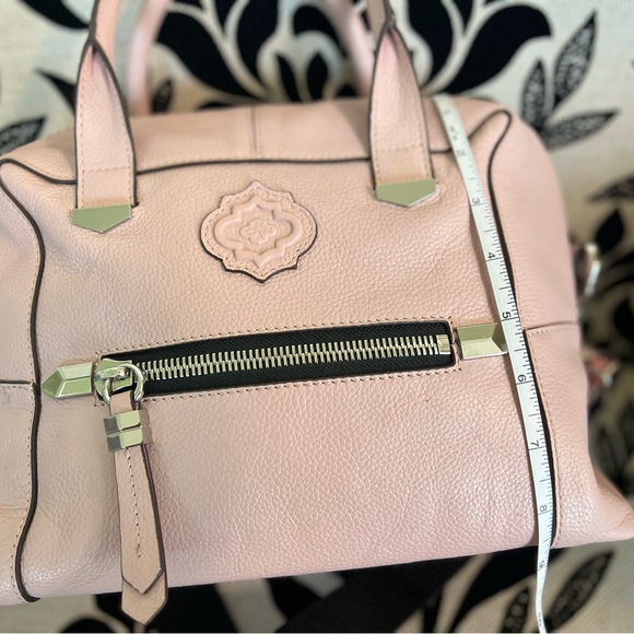 Oryany Pink Leather Satchel Purse Shoulder Bag - Picture 9 of 9